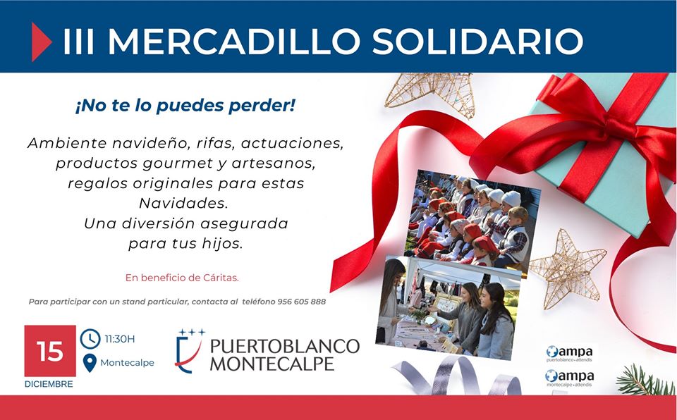 Solidarity Christmas Market Colegio Puertoblanco