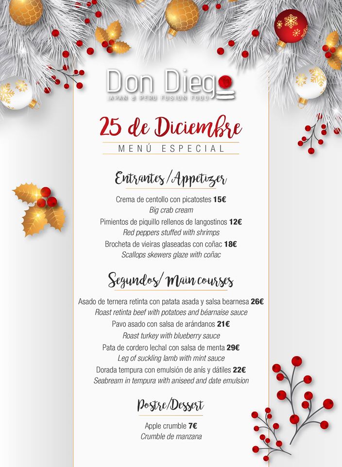Don Diego Christmas Day