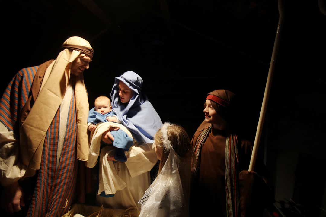 Live Nativity Scene San Roque